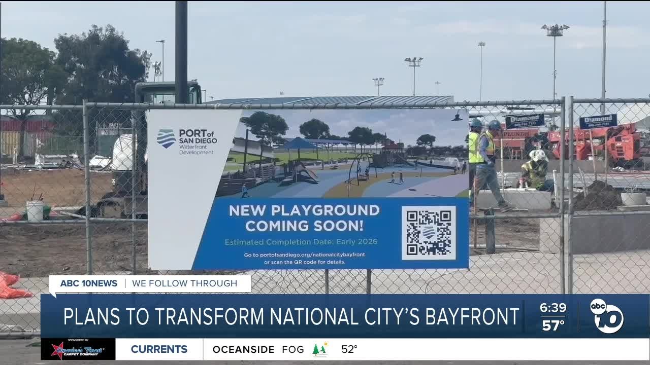 Big changes in store for National City's bayfront