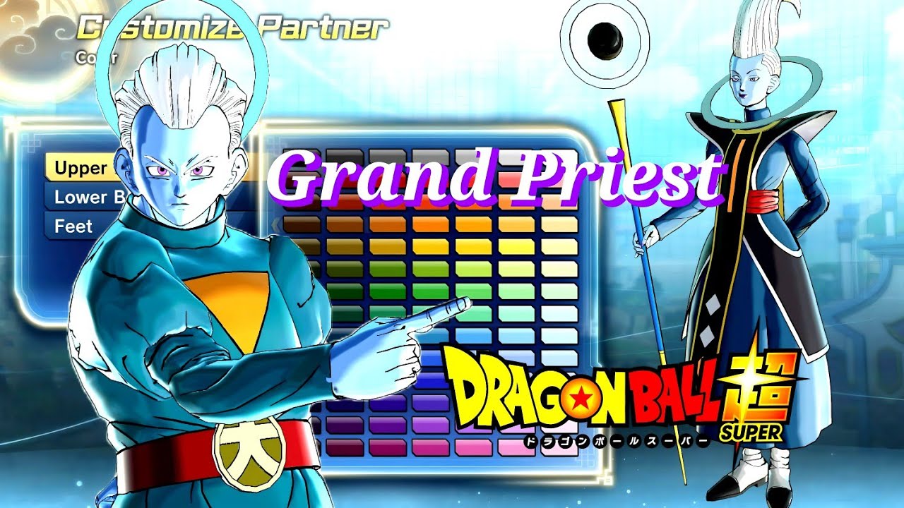 Creating Whis As Grand Priest In Partner Customization DBXV2