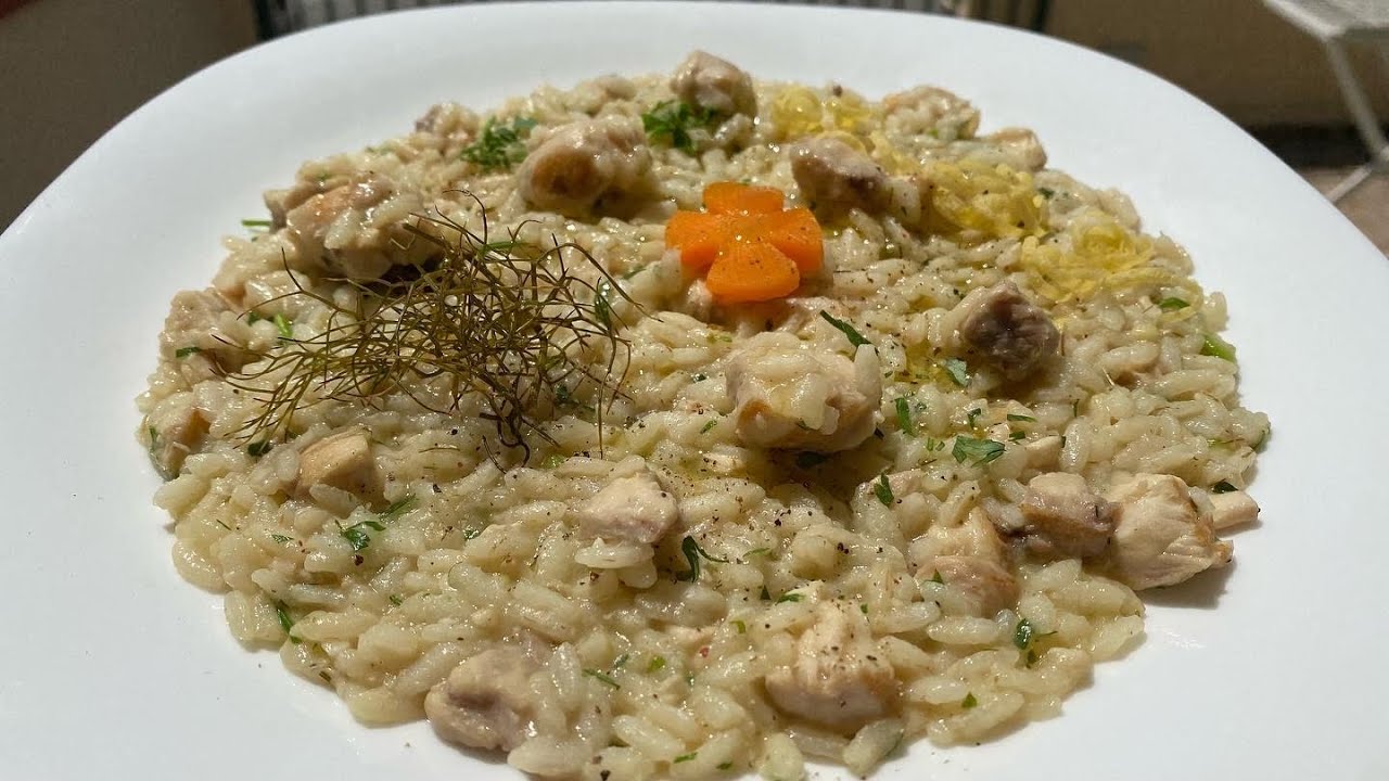 Risotto de pez espada