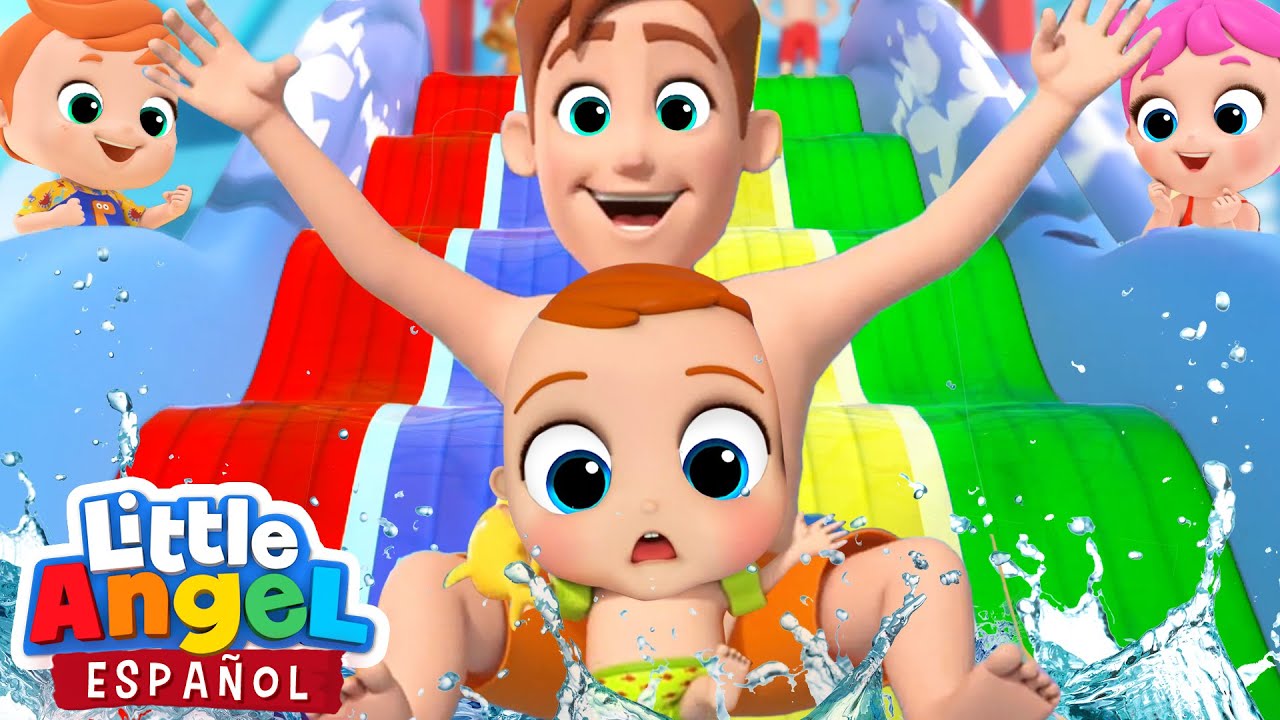 ¡Disfrutemos el Parque Acuático! | Little Angel en Español