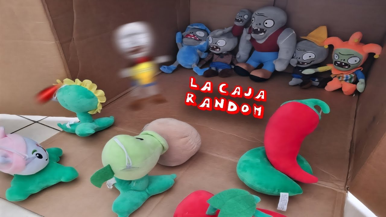 Pvz de peluche La caja random Episodio 10 Temporada 1