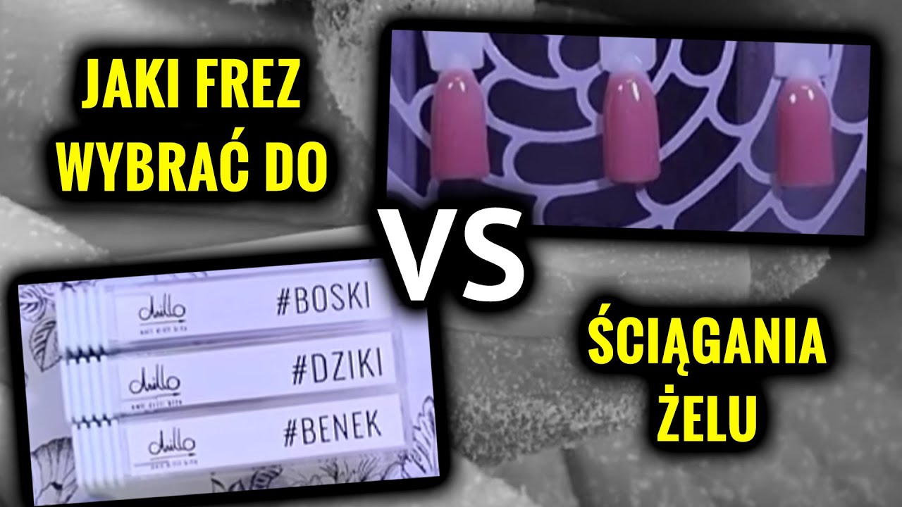 Jaki frez wybrać do ściągania żelu z paznokcia? | #Drillo