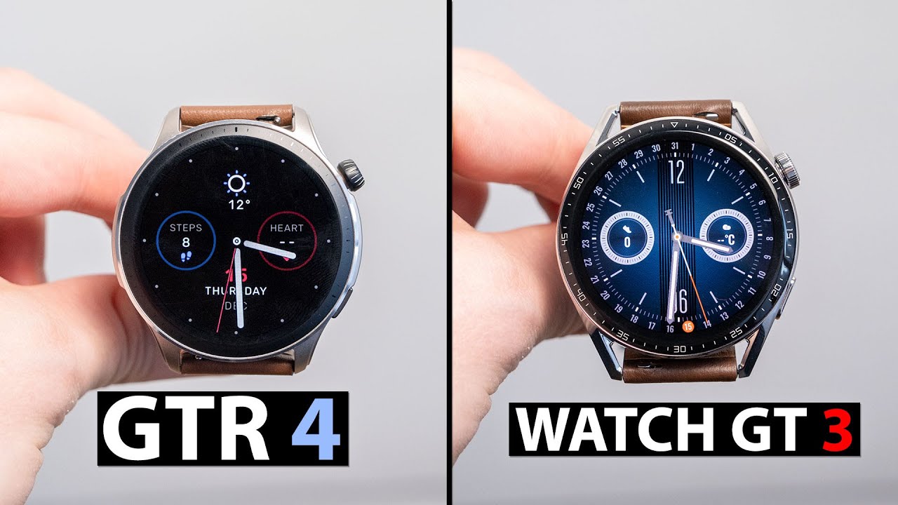 🔥 Amazfit GTR 4 vs Huawei Watch GT 3 COMPARATIVA en ESPAÑOL ⌚️ ¿Cuál es mejor?