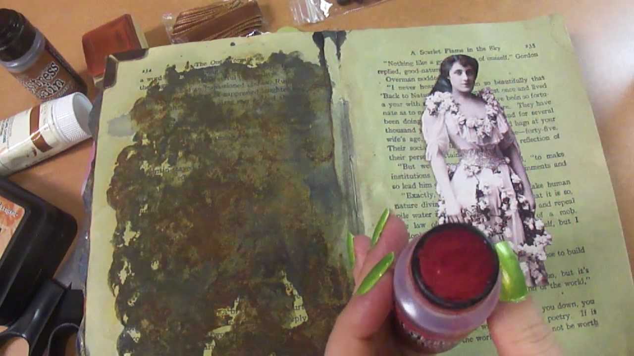 Other Sounds #3- asmr/ relaxation- The One Woman, silently collaging a page