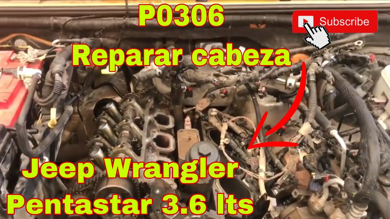 Reparación cabeza Pentastar 3.6 lts Jeep Wrangler  1 de 3