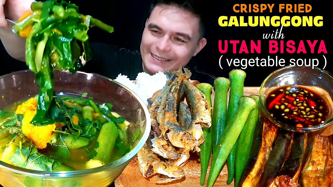 CRISPY FRIED GALUNGGONG | UTAN BISAYA | FILIPINO FOOD | MUKBANG PHILIPPINES | TAGAUMA TV MUKBANG