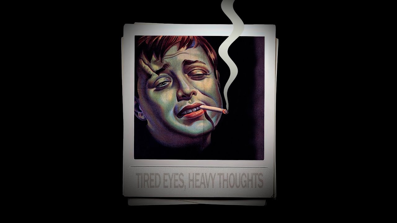 Tired Eyes, Heavy Thoughts 😔💭| 1 Hour Melancholic Lofi Beats for Late-Night Reflection 🎶🌙