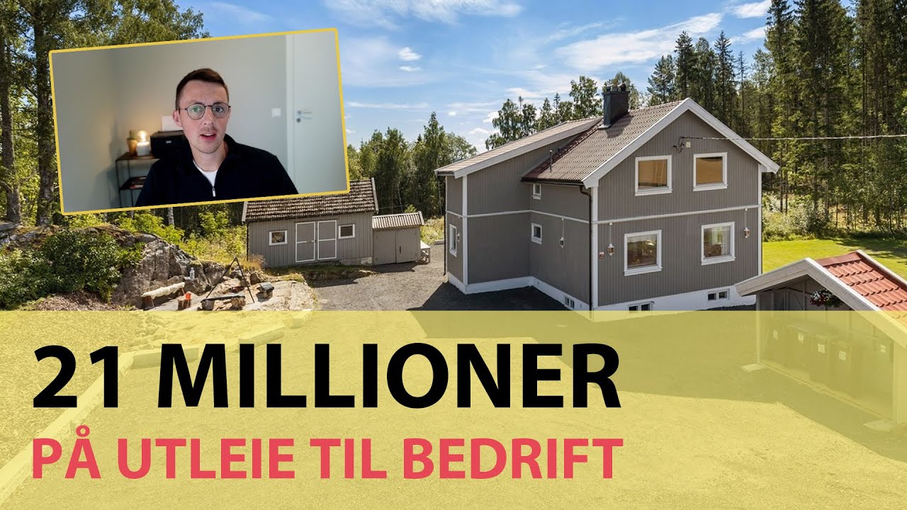 Tjene 21 millioner på en enebolig til 3,2 millioner!