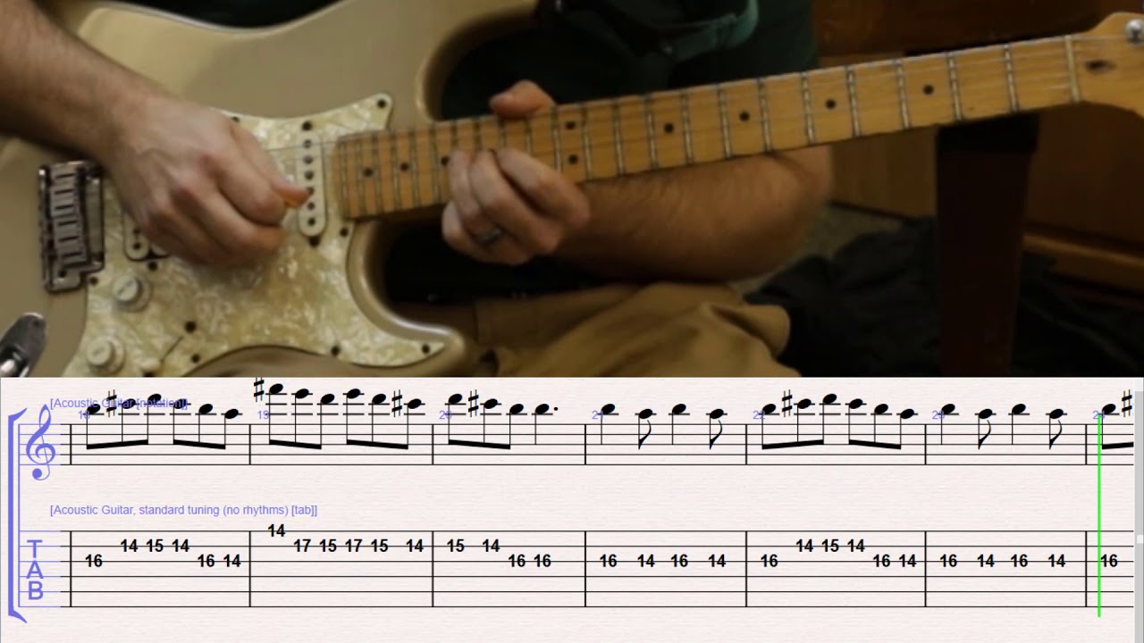 How to Play the Banjo Part of I'm Shipping Up to Boston by Dropkick Murphy's on Guitar with TAB
