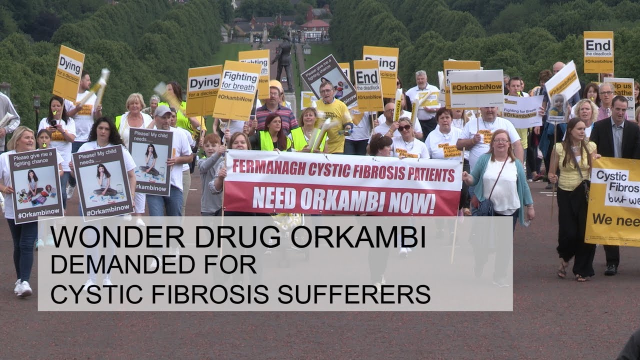 Wonder drug Orkambi demanded for Cystic Fibrosis sufferers