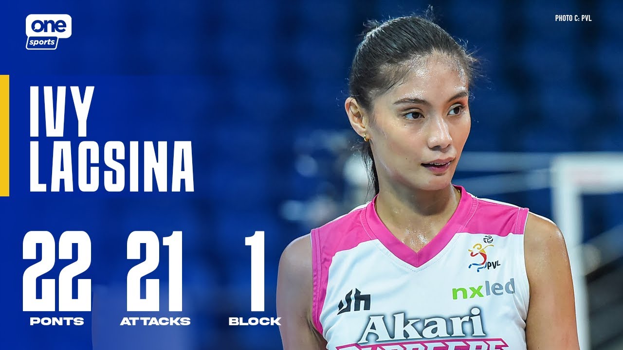 Ivy Lacsina DROPS 22 PTS for Akari | 2024-25 PVL ALL-FILIPINO CONFERENCE QUALIFYING RD | HIGHLIGHTS