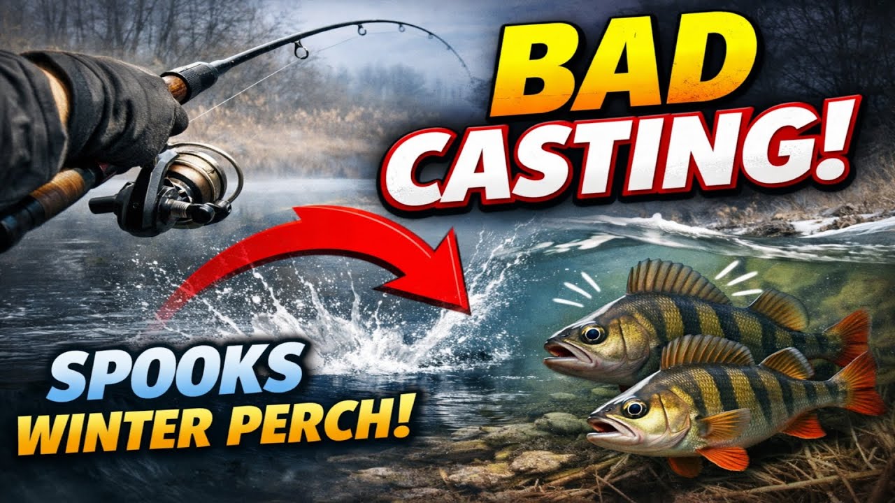 Your 'Perfect' Cast is Why You're Blanking on Winter Perch