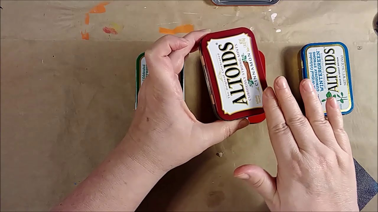 Tin Shrines: Prepping Tins
