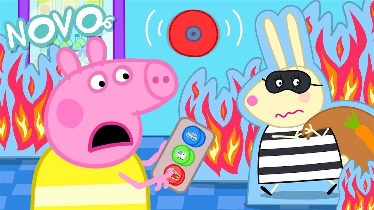 Peppa Pig Português Brasil 🦺 CENTRO DE TREINAMENTO DE SEGURANÇA ⚠️ NOVO Contos da Peppa Pig