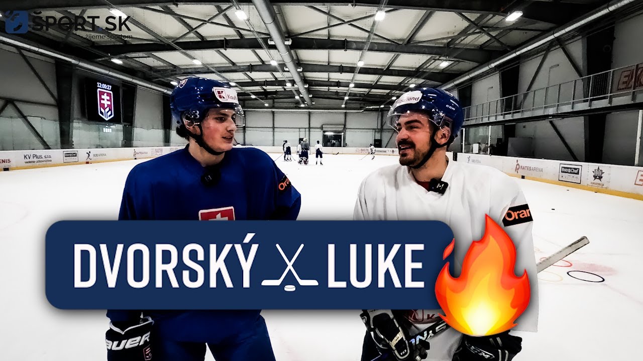 🏒 Kto premenil viacej nájazdov? 🔥 Tréning s Dvorským pred MS do 20 rokov 💪
