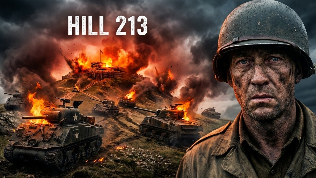 Allied Tanks Rushed Hill 213… Less Than 50 Made It Back