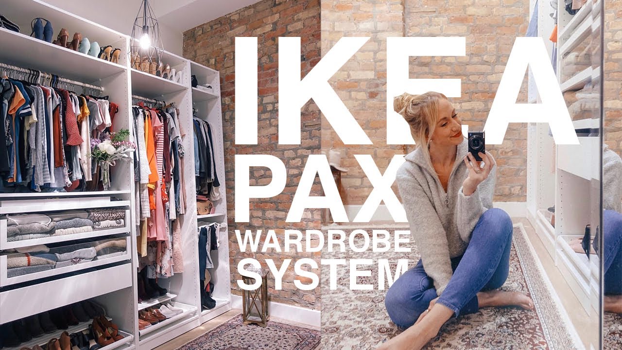 IKEA Pax Closet Tour + Organization Vlog ✨| Amanda Weldon