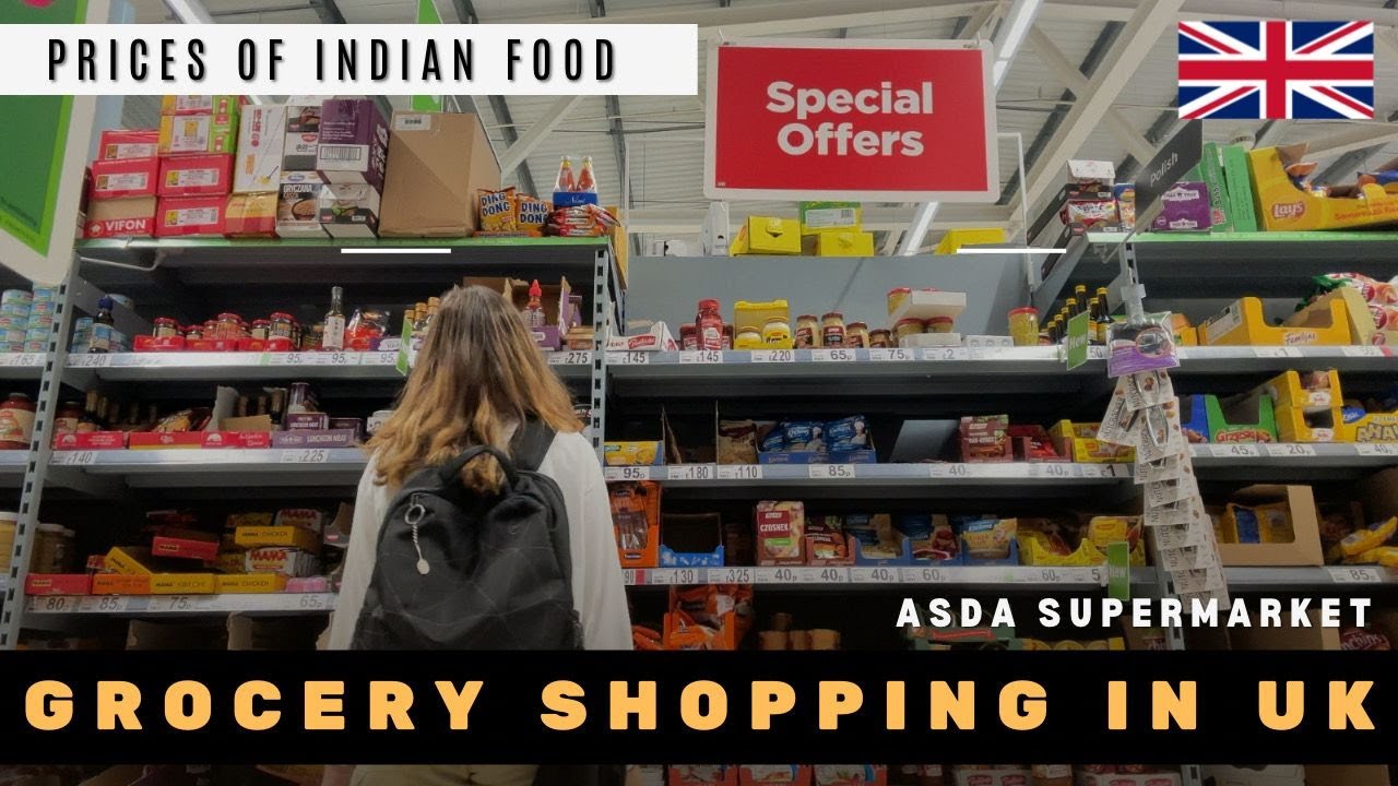 Покупки продуктов в Великобритании 🇬🇧 | Лучшие цены на индийские продукты | Супермаркет ASDA | Пр...