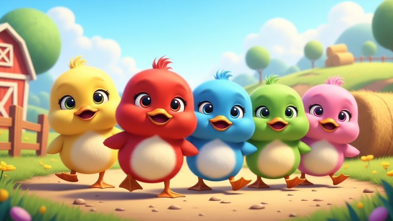 Five Little Ducks Follow a Map 🦆🗺️ | Old MacDonald’s Farm Adventure
