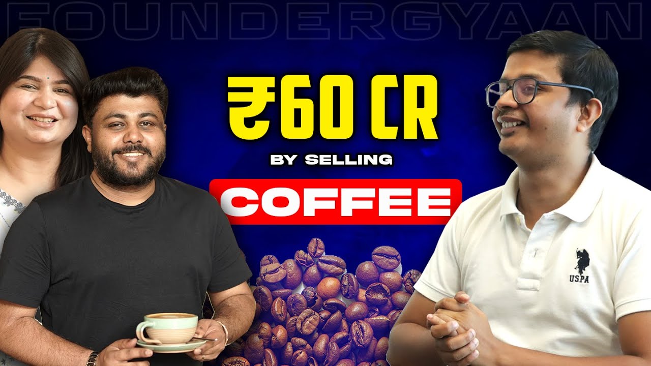 How A Waiter Built 10 Cafés & earned 60 Crs 💰? FounderGyaan