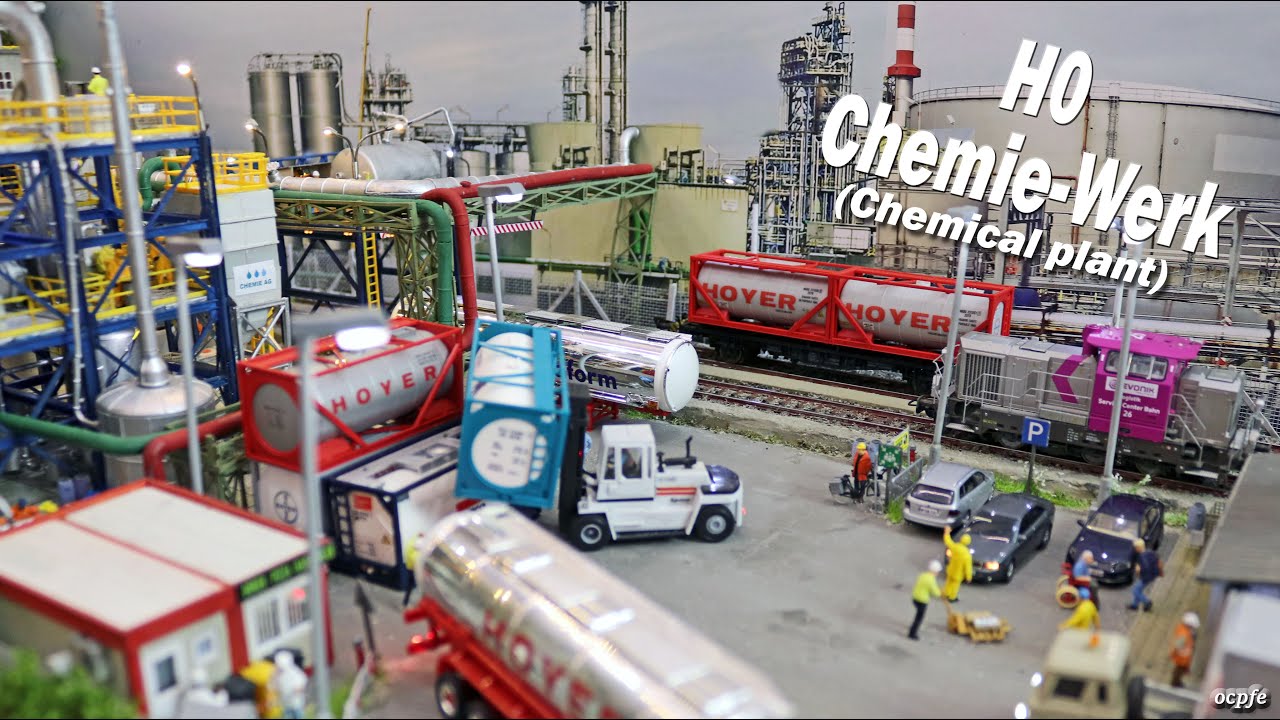 H0 Chemieanlage - Ein Tag im Chemie Werk