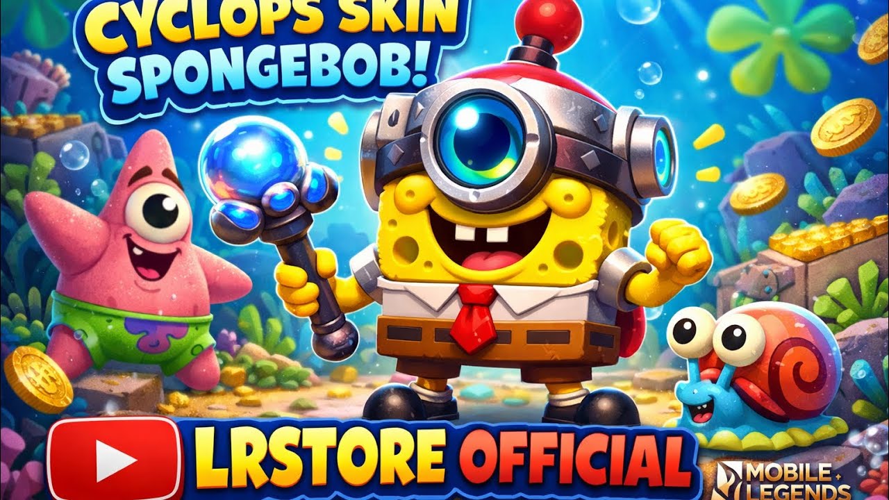 Cyclops Skin SpongeBob | Mobile Legends 