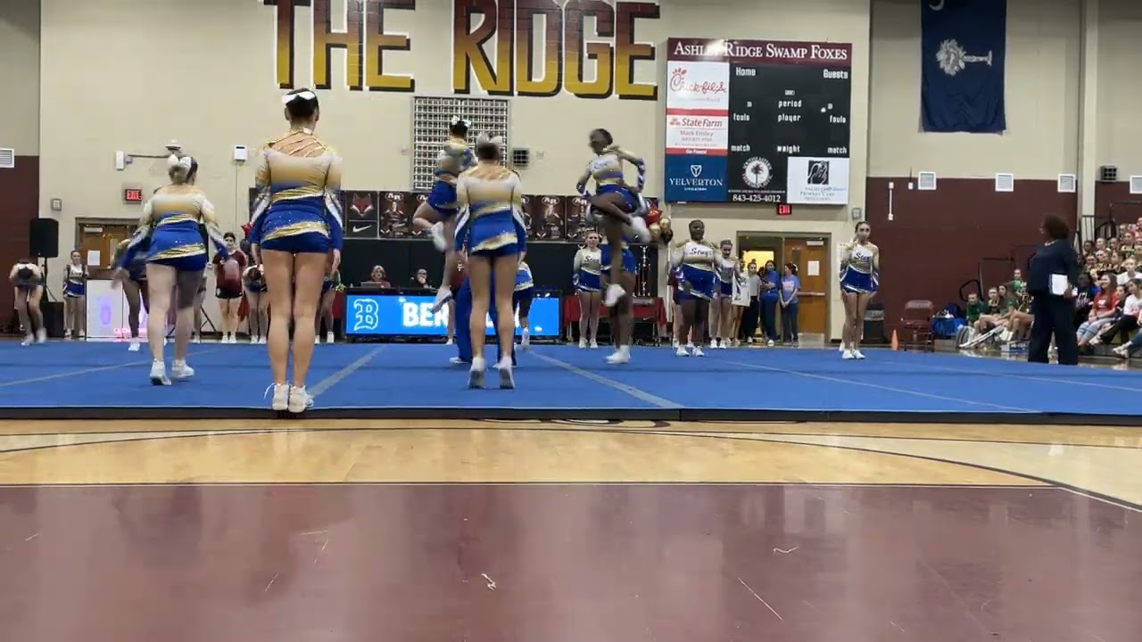 Berkeley Cheerleaders @ Rally at the Ridge