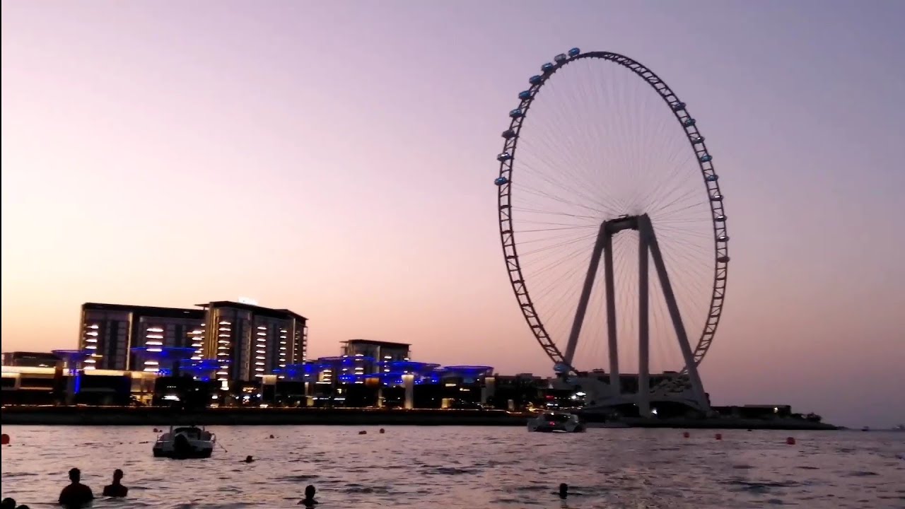 Dubai marina🏖️ day and🌃 night view😍😍