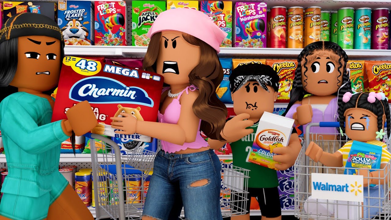 PREPARING FOR A MASSIVE HURRICANE!!! *FIGHTING AT WALMART!!* | Bloxburg Family Roleplay