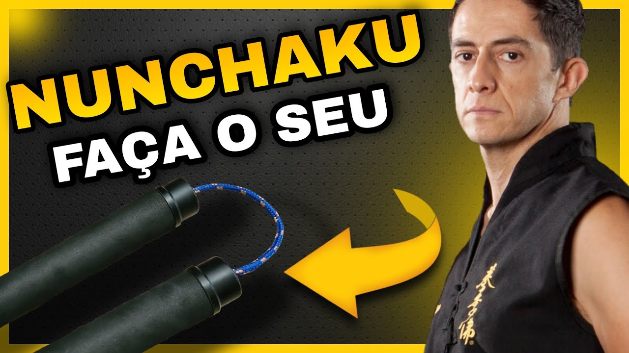 COMO FAZER UM NUNCHAKU COM CANO PVC| 