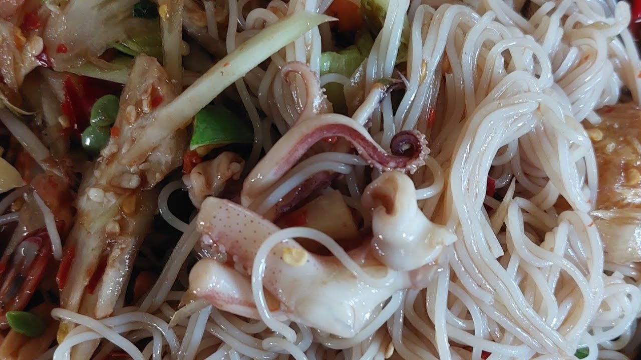 กินตำซั่วทะเลแซ่บๆ การกินของยูทูปเบอร์
