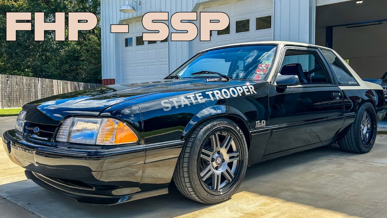 Наддувный FHP-SSP Foxbody Mustang