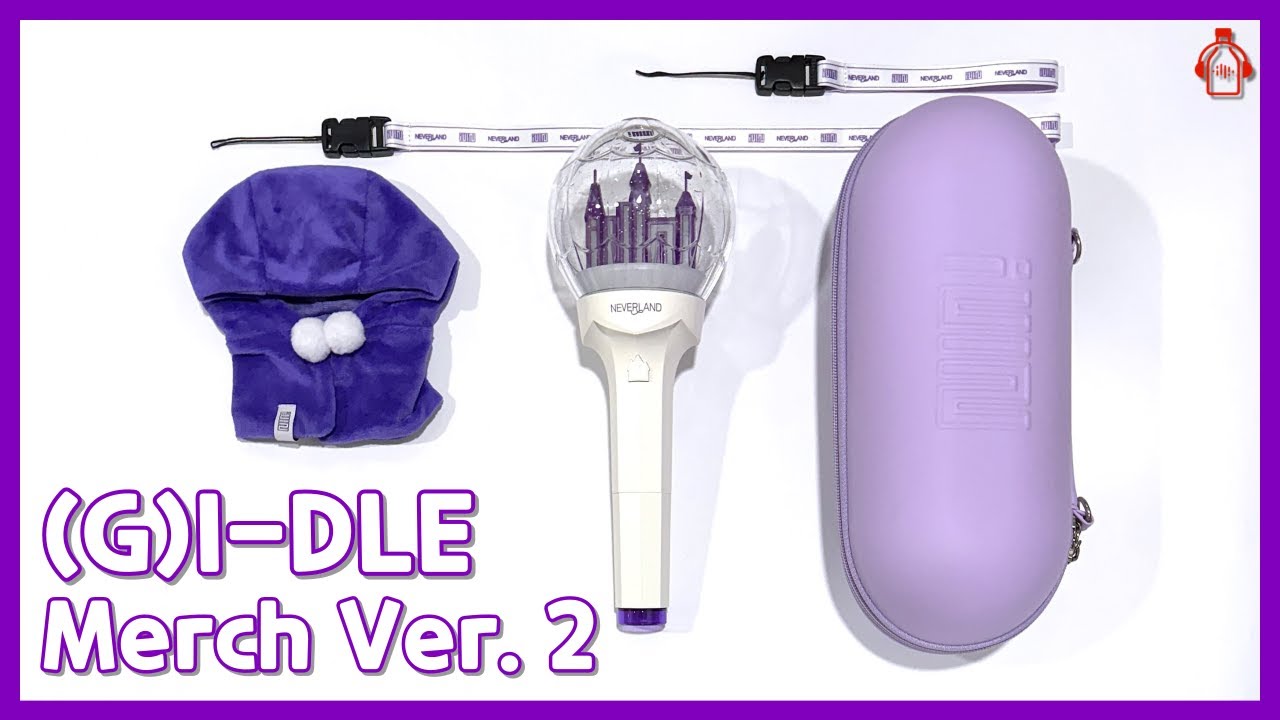 (G)I-DLE | Official Merch Ver. 2 Light Stick Set (2023-06-08)