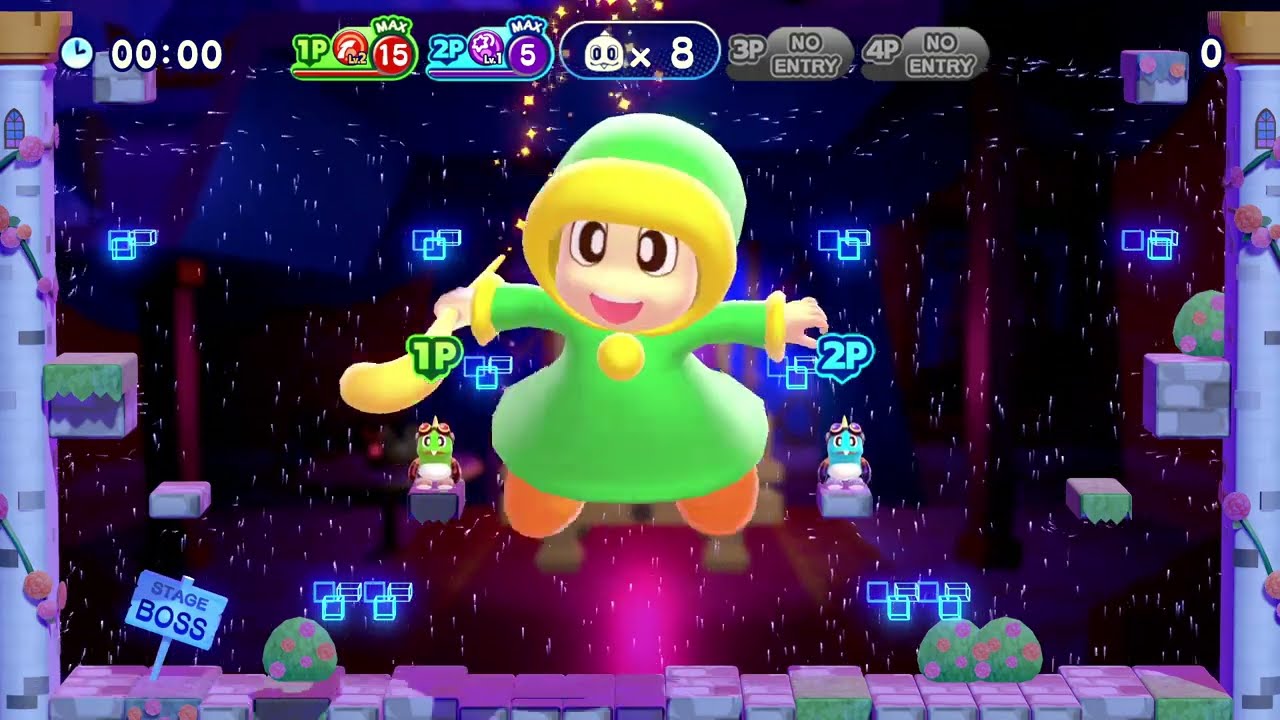 Bubble Bobble 4 Friends (PS4) - Bonner's Castle (two-player with Joe) (2023-07-08)