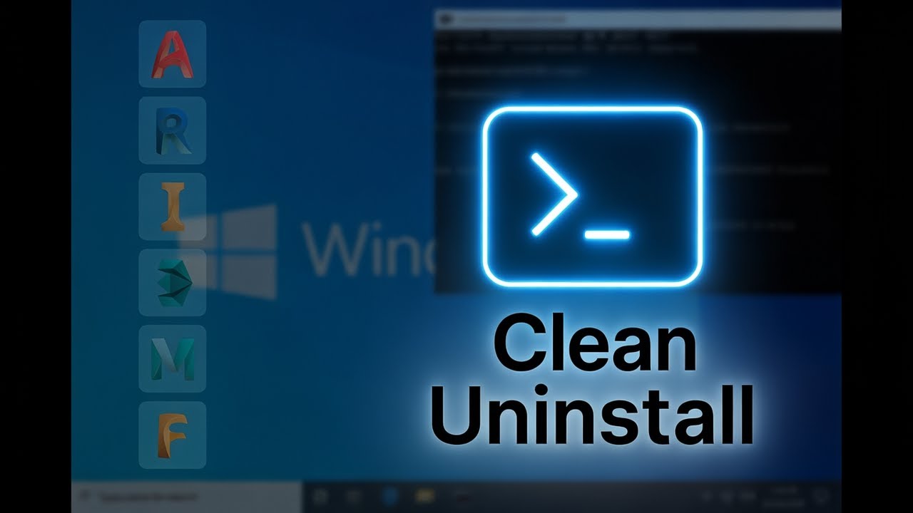 Как полностью удалить все продукты Autodesk в Windows 10, 11