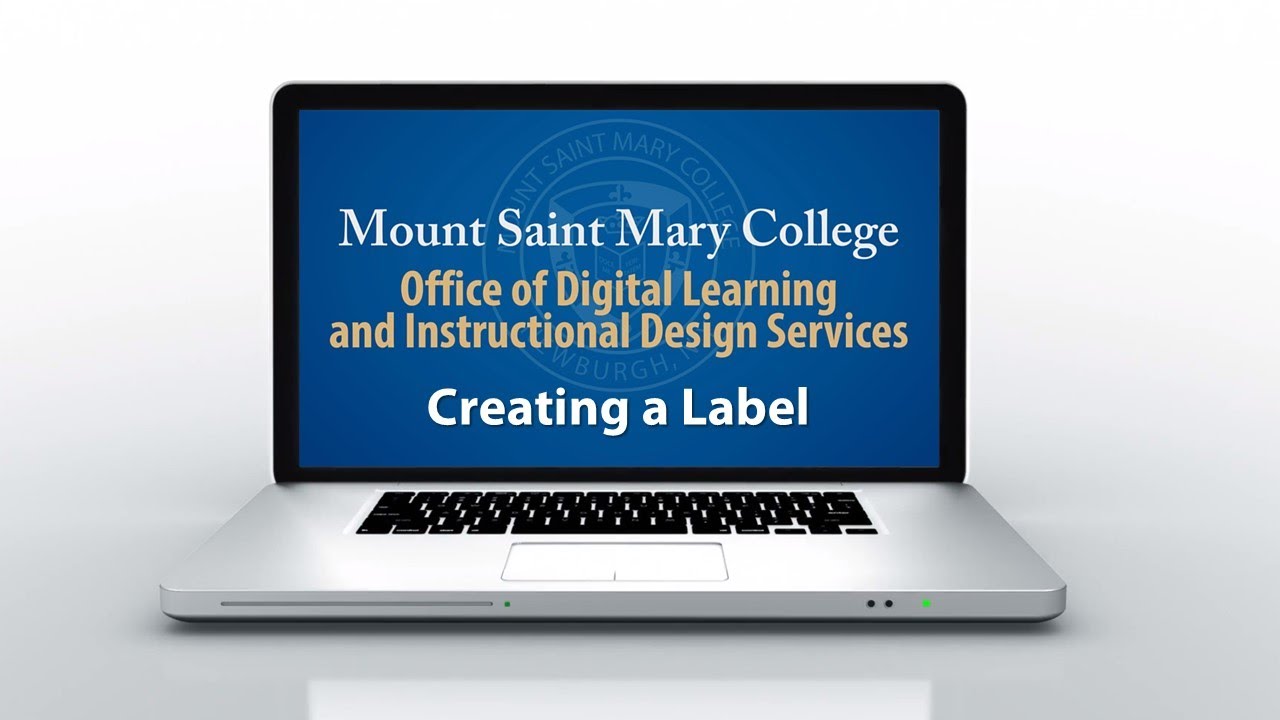Creating a Label