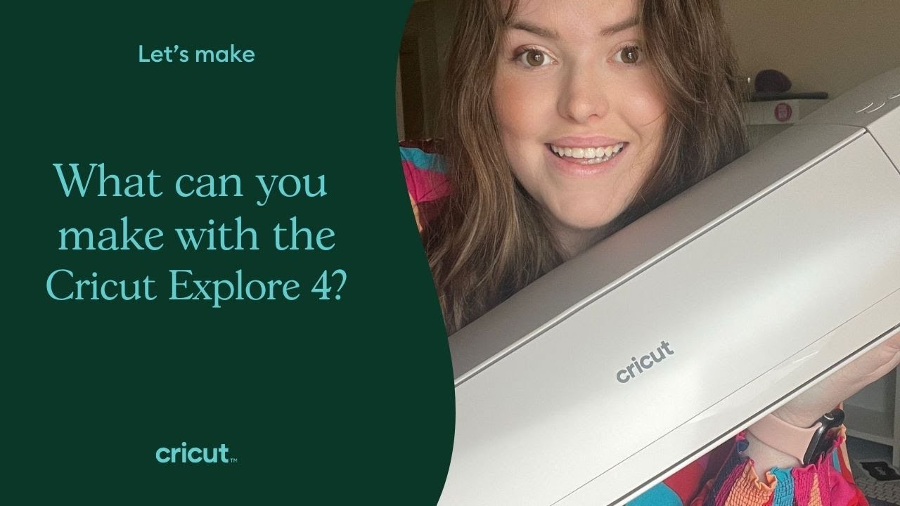 What can you make with the Cricut Explore 4: straight out of the box ideas
