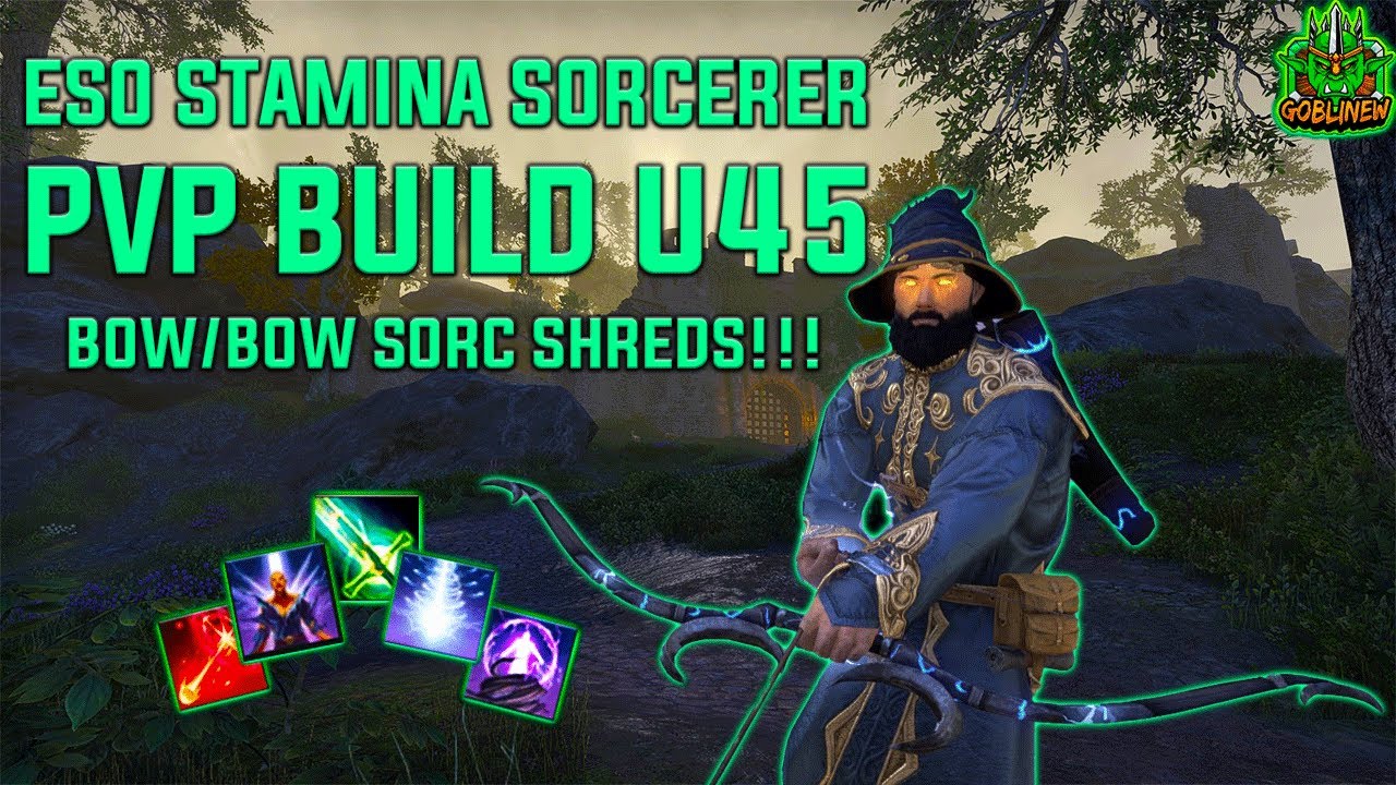 ESO STAMINA SORCERER PvP Build U45 l Insane Pressure!!! l