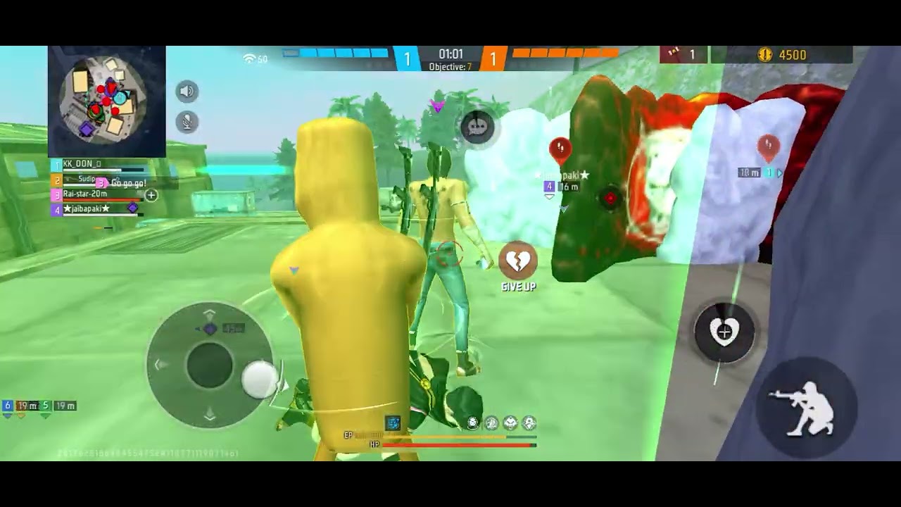Custom in six versus six in free Fire #freefire #video PAWAN GAMING YOUTUBE CHANNEL