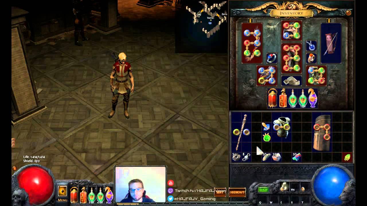 Path of Exile: Very Basic Guide On Sockets And Links Interactions