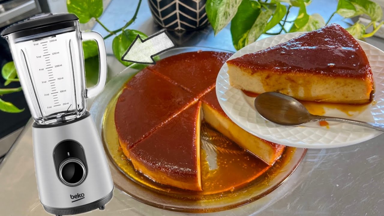 BUDIN EN LICUADORA más fácil que esto Imposible!