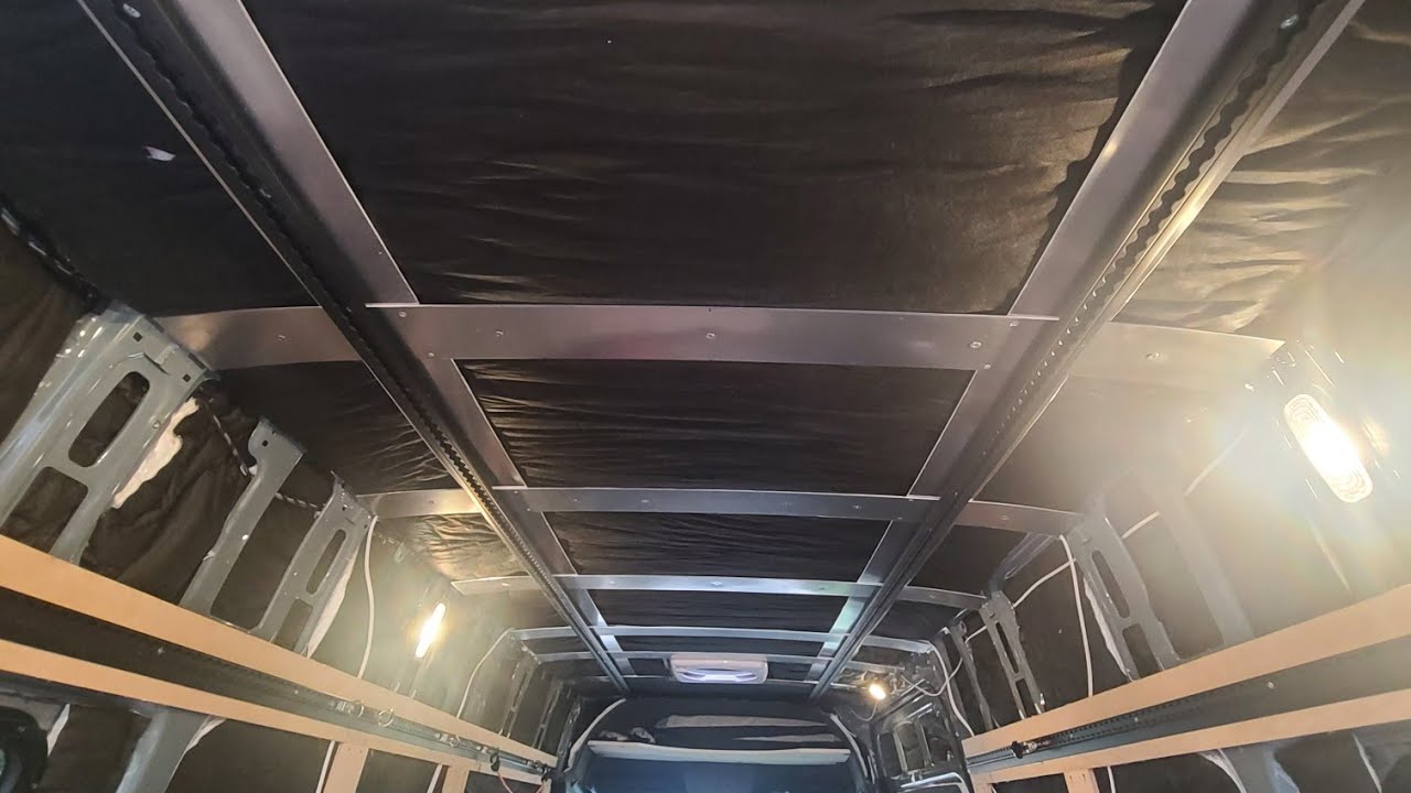 CHEAPER, BETTER, SMARTER. ALUMINUM CEILING SUPPORTS IN MY AWD SPRINTER VAN