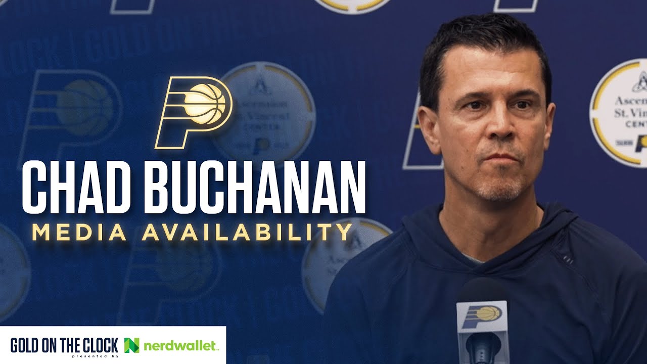 Chad Buchanan NBA Draft Media Availability (June 27, 2024) | Indiana Pacers