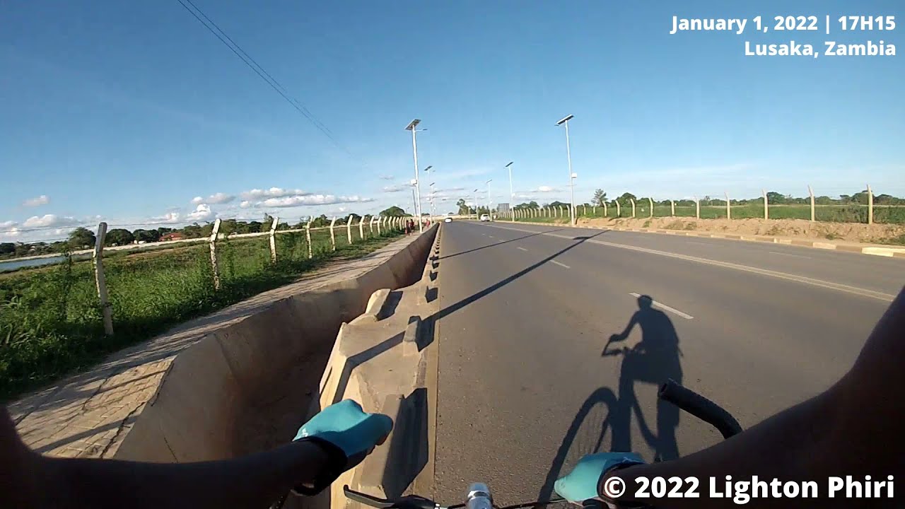 [Road Cycling] Lusaka, Zambia | Munali Road → Zambezi Road | January 2022