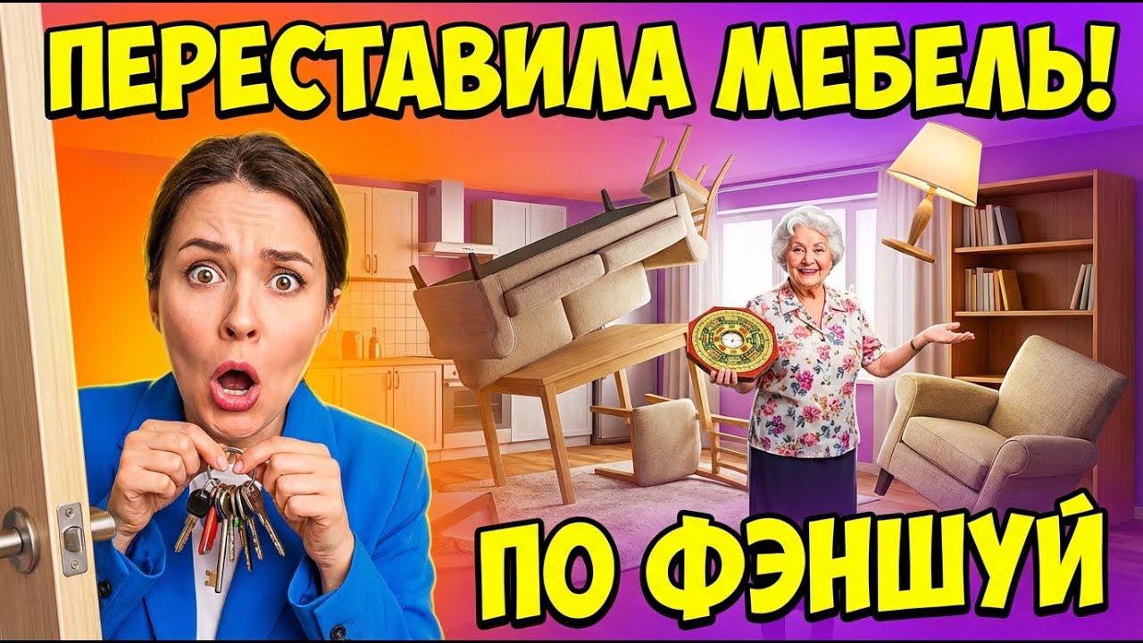 ЗАШЛА ДОМОЙ — свекровь ПЕРЕСТАВИЛА всю мебель 