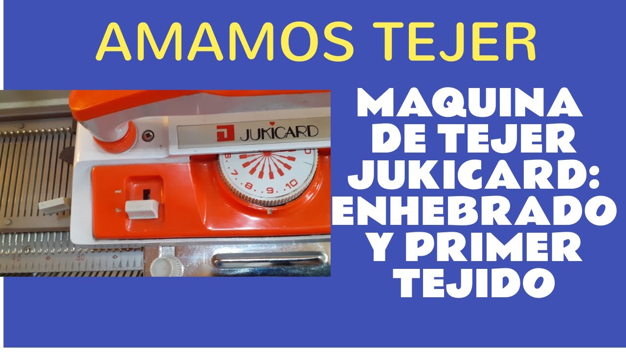 ✨ CÓMO ENHEBRAR LA JUKICARD Y NUESTRO PRIMER TEJIDO ✨
