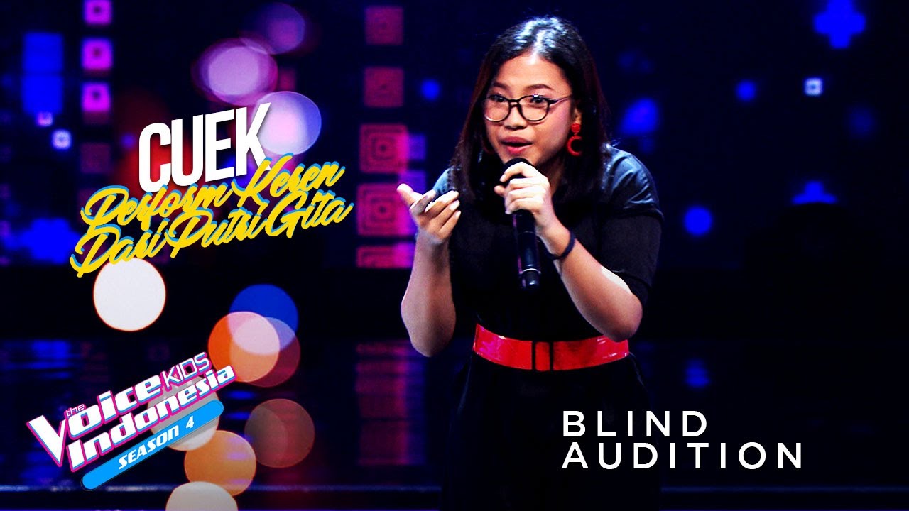 Ardya Putri Gita Asmara - Cuek | Blind Auditions | The Voice Kids Indonesia Season 4 GTV 2021