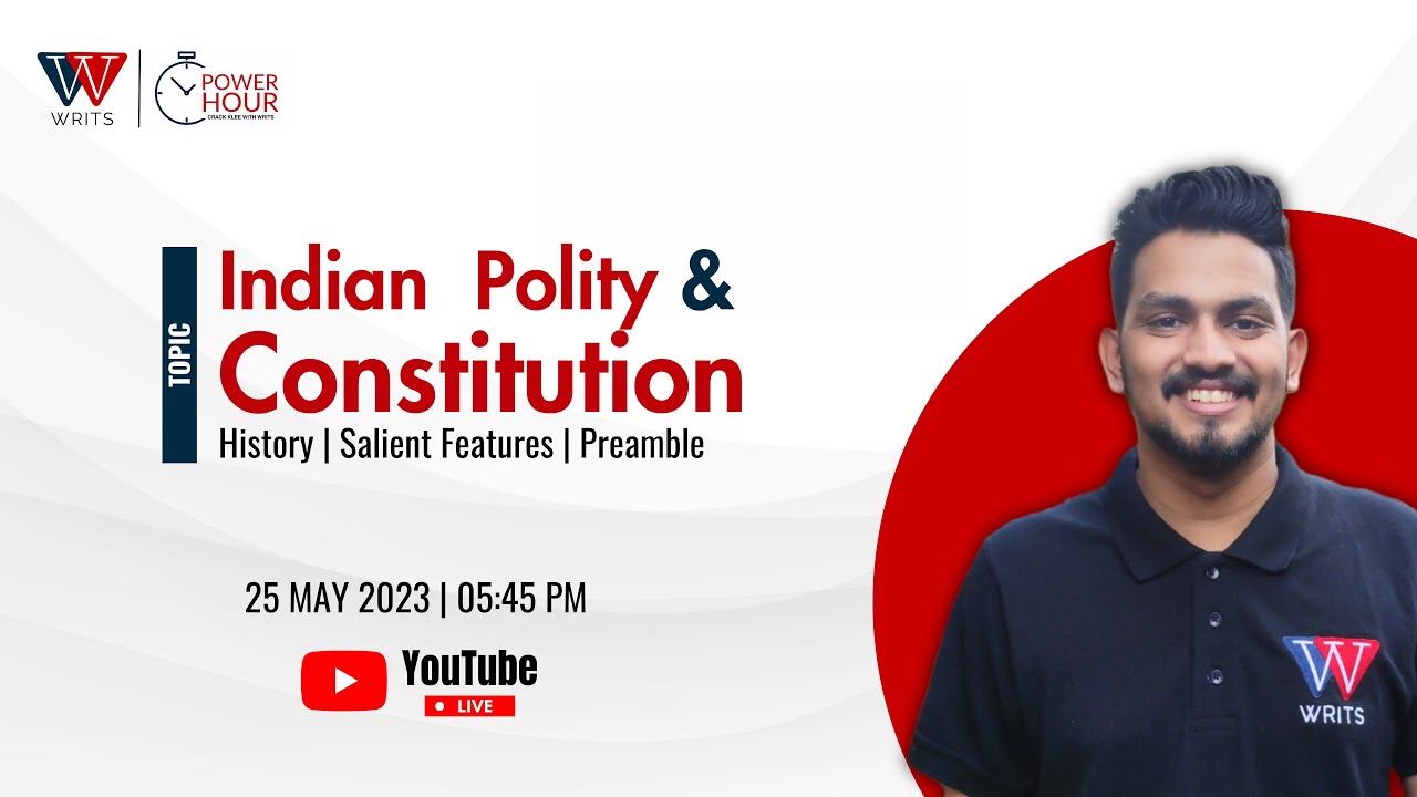 Indian Polity & Constitution | Power Hour - Important Questions for KLEE 2023 | WRITS | Live #2