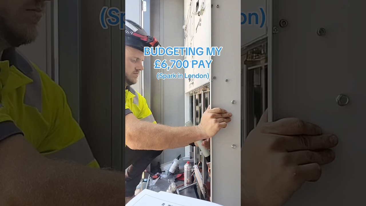 *TEMPLATE IN BIO* How I budget my paycheck as a electrician 👷&zwj;♂️ #budgetwithme #fyp