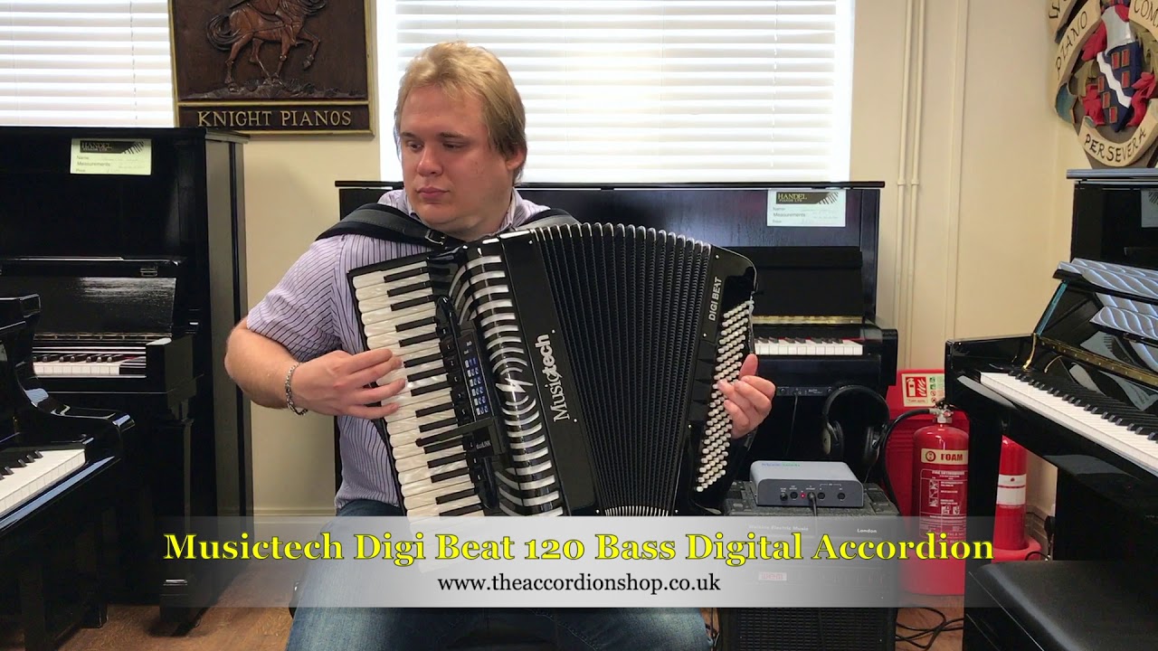 Musictech Digi Beat 120 Bass Digital Accordion
